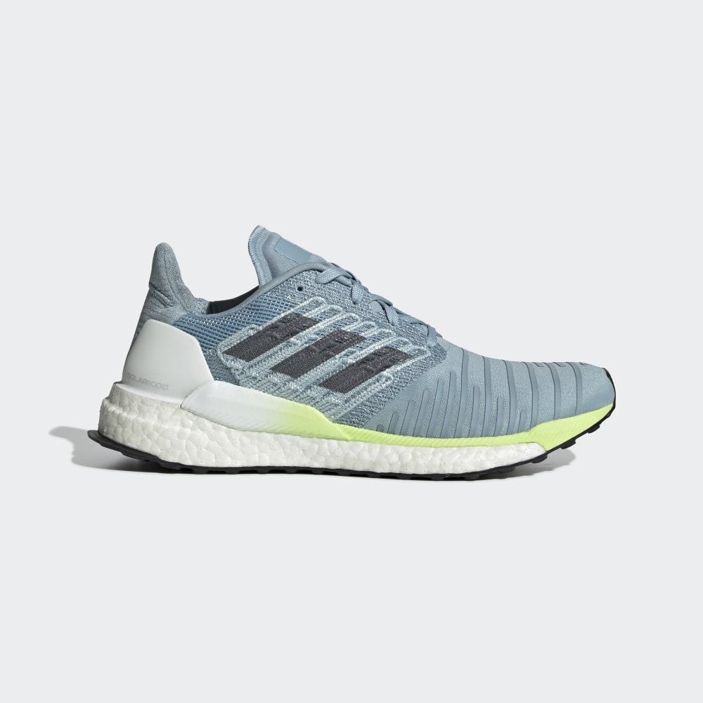 Adidas Women's SolarBoost Walking Shoes Grey/Yellow Ireland B96285